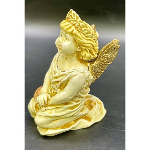 ADORABLE VINTAGE RESIN ELEPHANT TRINKET BOX - Picture 4 of 8